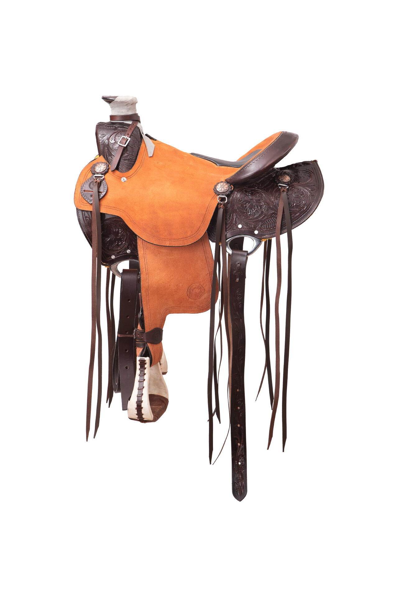Sella Western professionale Wade Fender Saddle 3/7