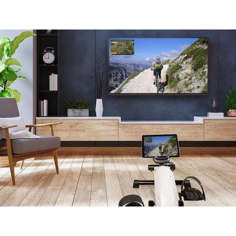 Vélo d'appartement Liten - Mini Vélo - Pédalier avec console - connecté