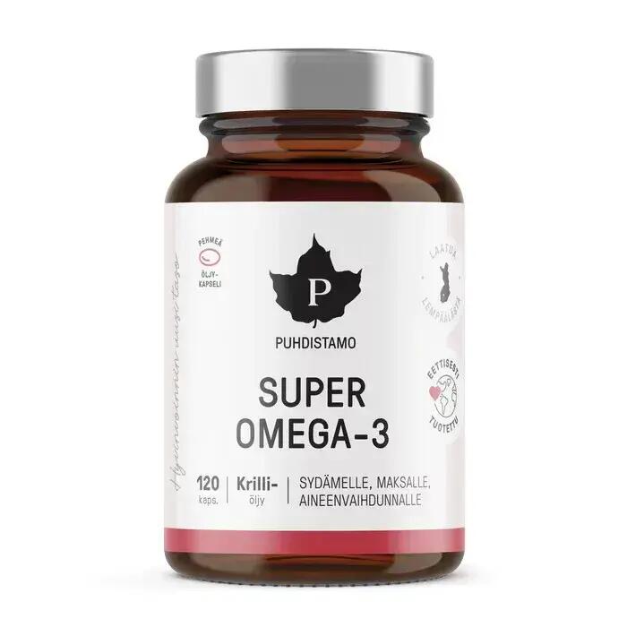 Super Omega-3 Krill olaj, 120 kapszula 1/4