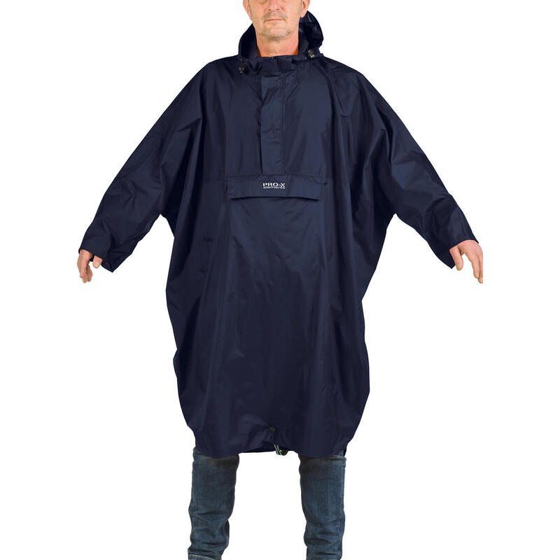 Herren Regenponcho AROSA Marineblau