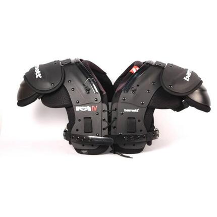 MARK IV Pro American Football Schulterpolster, Schwarz