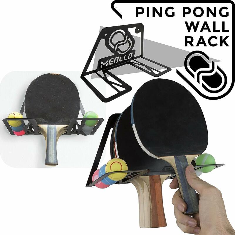 Soporte de pared para palas de ping pong