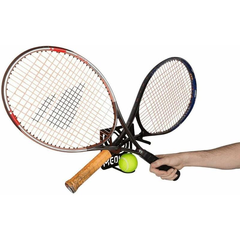 Soporte de pared para raquetas de tenis