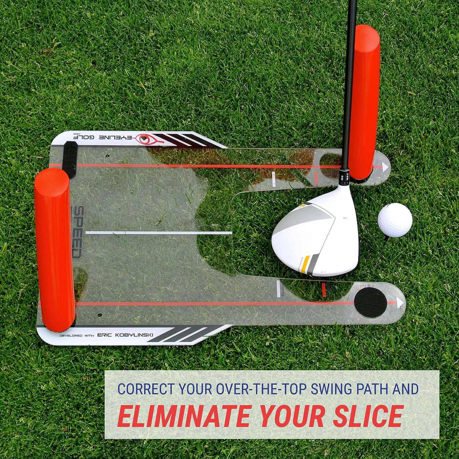 EyeLine Golf Speed Trap with Foam Power Rods EYELINE GOLF Decathlon