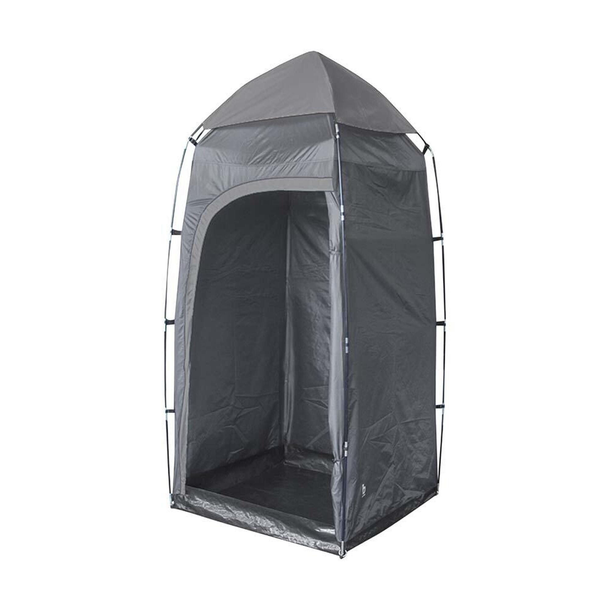 Bo-Camp Douche/wc-tent 100x100x200 cm grijs