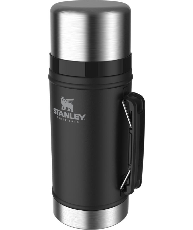 Boîte Alimentaire Isotherme Inox 0,94L - Trek - Vélo - Couvercle Qui Sert De Bol 7/8