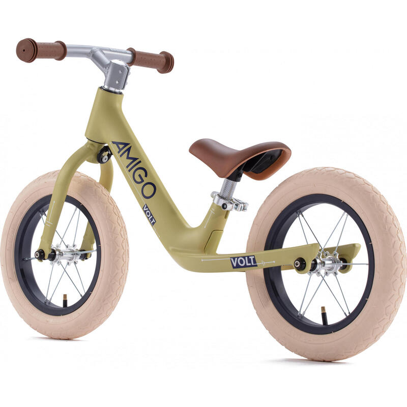 AMIGO Loopfiets met 2 wielen Volt Loopfiets 12 Inch Junior Geel