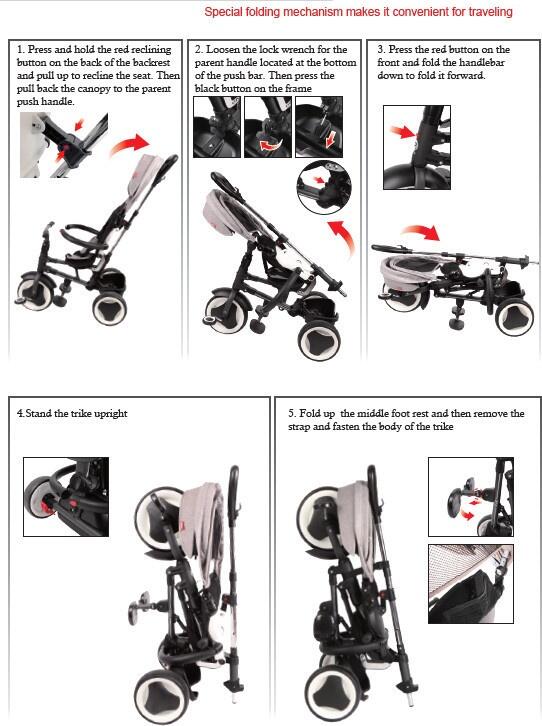 DY TRIKE RITO DELUXE 3IN1 BLU 4/5