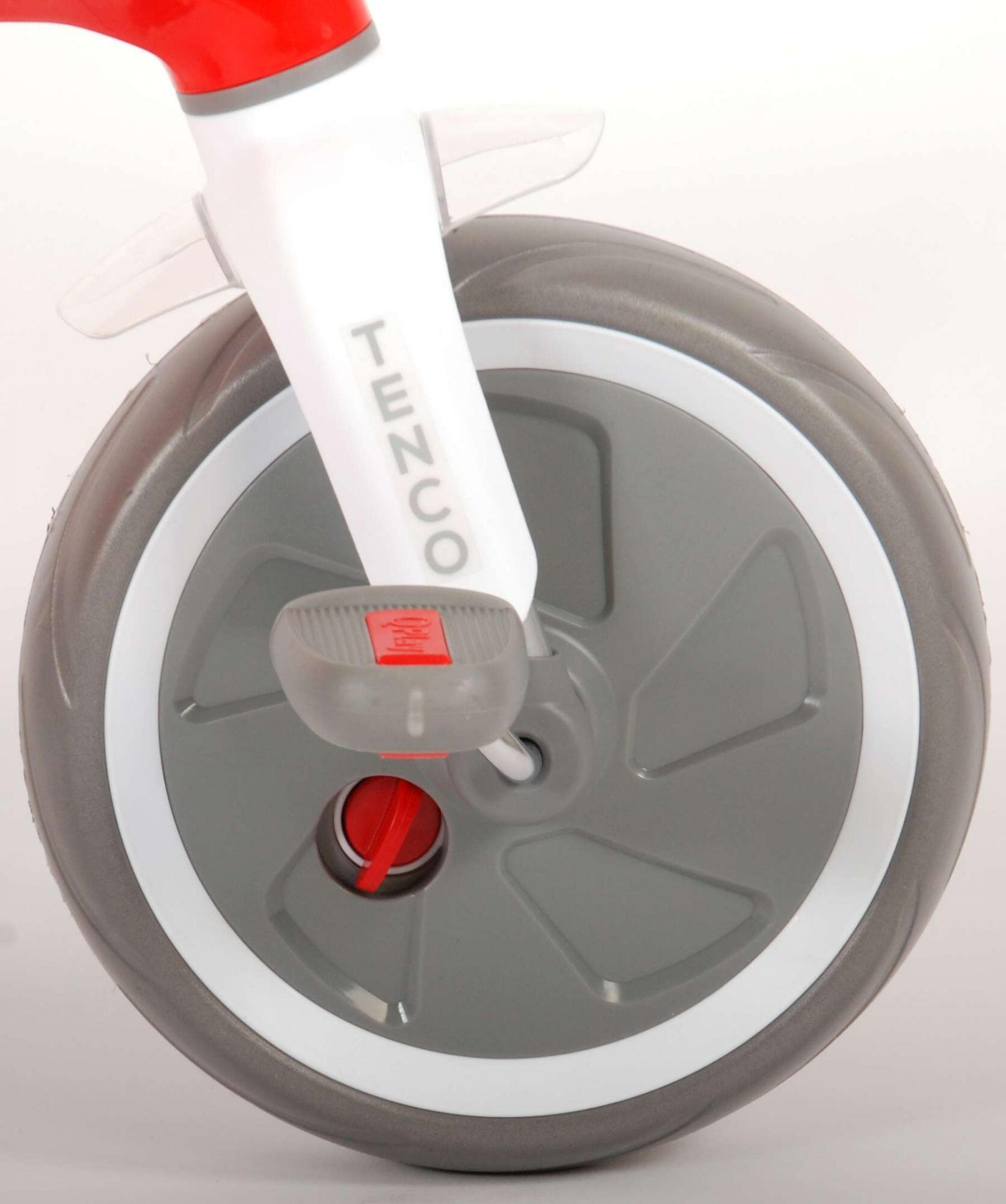 QPlay Tenco triciclo pieghevole rosso/bianco 3/5