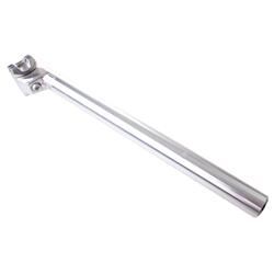 VWP tige de selle fixe 27,2 x 350 mm aluminium argenté