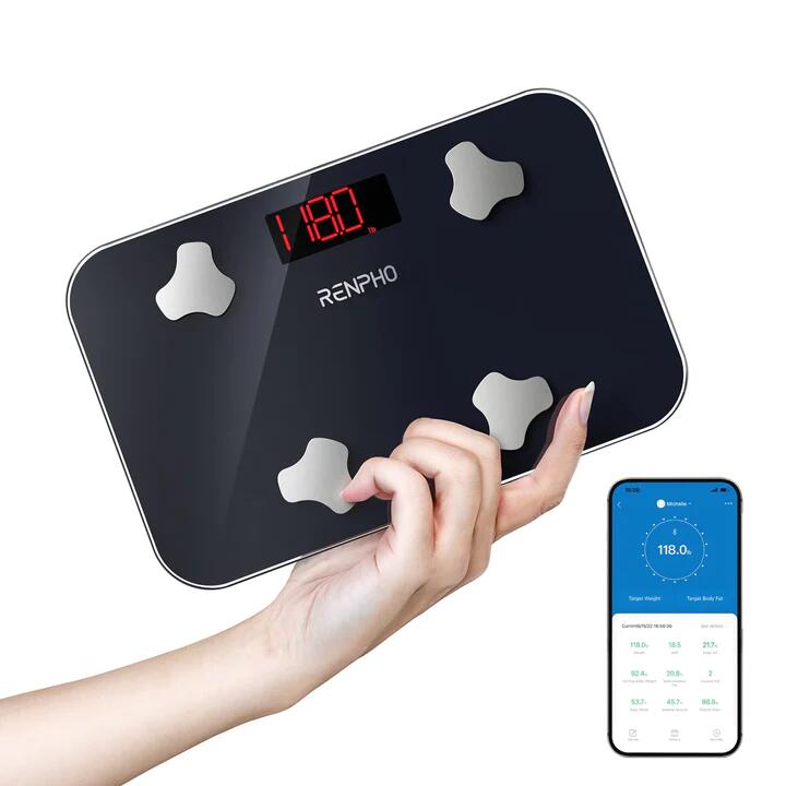 Elis Go Ultra Lightweight Smart Body Fat Scale - Black