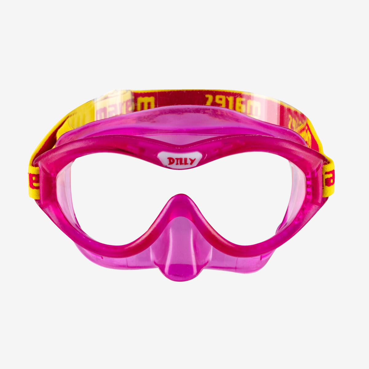 Set da snorkeling per bambini DILLY Giallo Rosa 3/5