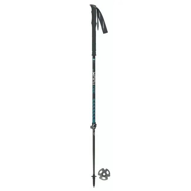 síbot Reglabile MASTERS SkiTour PRO, 105-140 cm, Negru/Fehérastru, Unisex 2/2