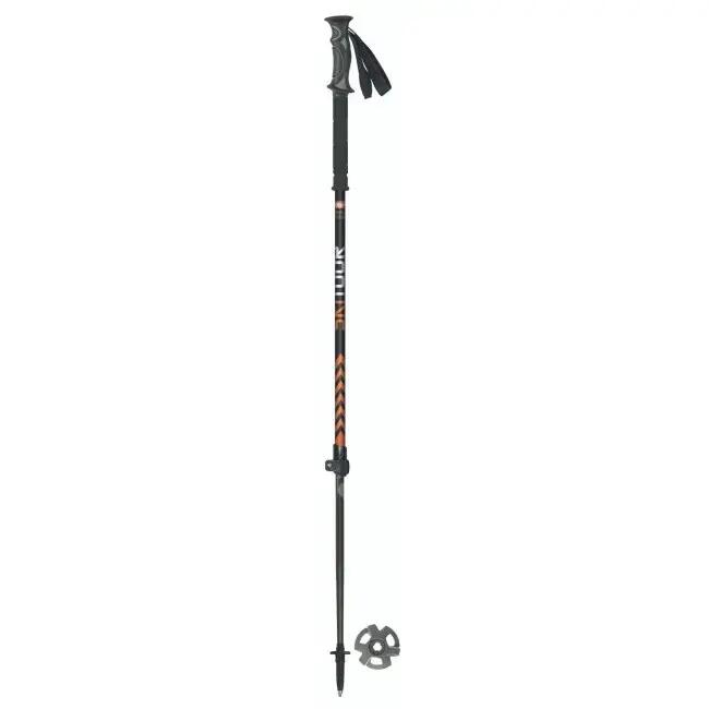 MASTERS SkiTour állítható síbot, 105-140 cm, fekete/narancssárga, Unisex 2/2
