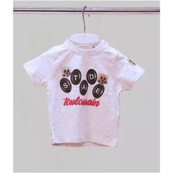 Baby T-shirt Ballen Grijs Stade Toulousain