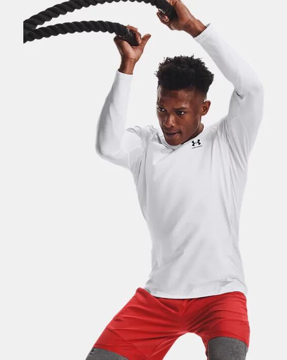T-shirt manches longues Lycra ColdGear® Under Armour Blanc 2/6