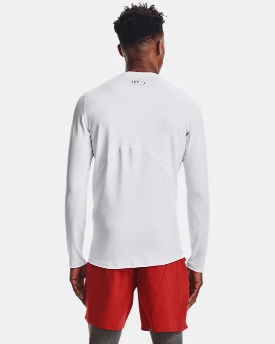 T-shirt manches longues Lycra ColdGear® Under Armour Blanc 3/6