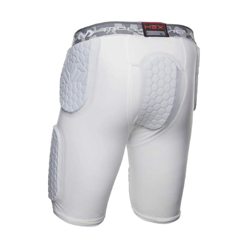 Pantalón Corto Protector Mc David Blanco Para Hombre