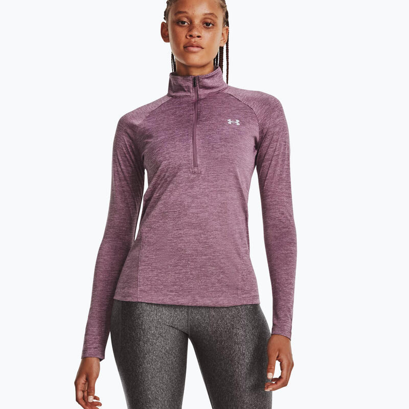 Felpa da donna Under Armour Tech 1/2 Zip - Twist