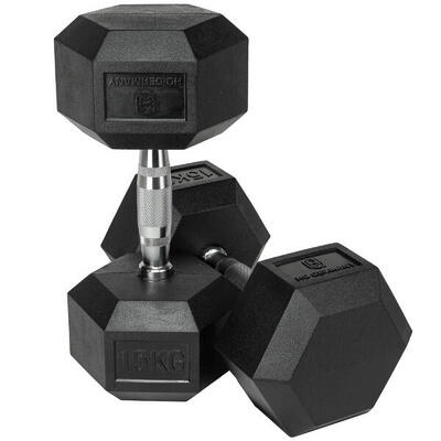HQ Germany® Hexagon Hanteln | 2.5 - 37.5kg | ±1,5% Gewichtstoleranz