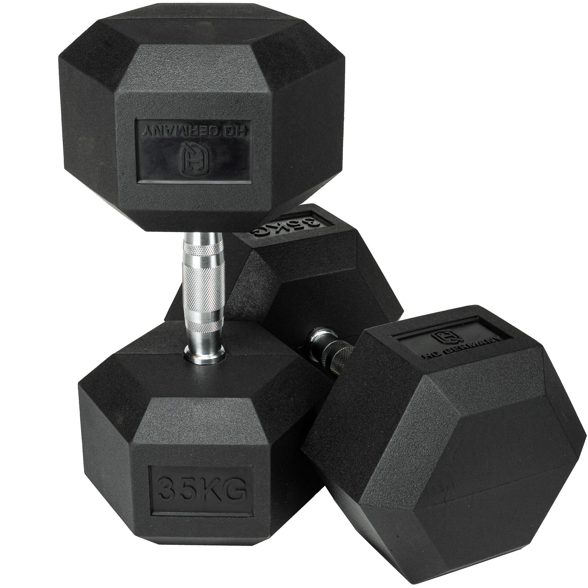 HQ GERMANY HQ Germany® Hexagon Hanteln | 2.5 - 37.5kg | ±1,5% Gewichtstoleranz