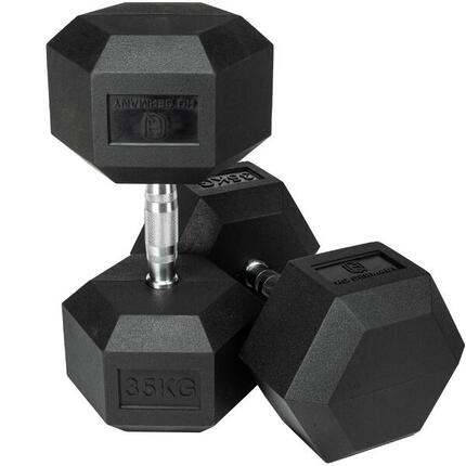 HQ Germany® Hexagon Hanteln | 2.5 - 37.5kg | ±1,5% Gewichtstoleranz