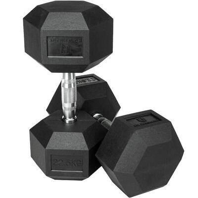 HQ Germany® Hexagon Hanteln | 2.5 - 37.5kg | ±1.5% Gewichtstoleranz