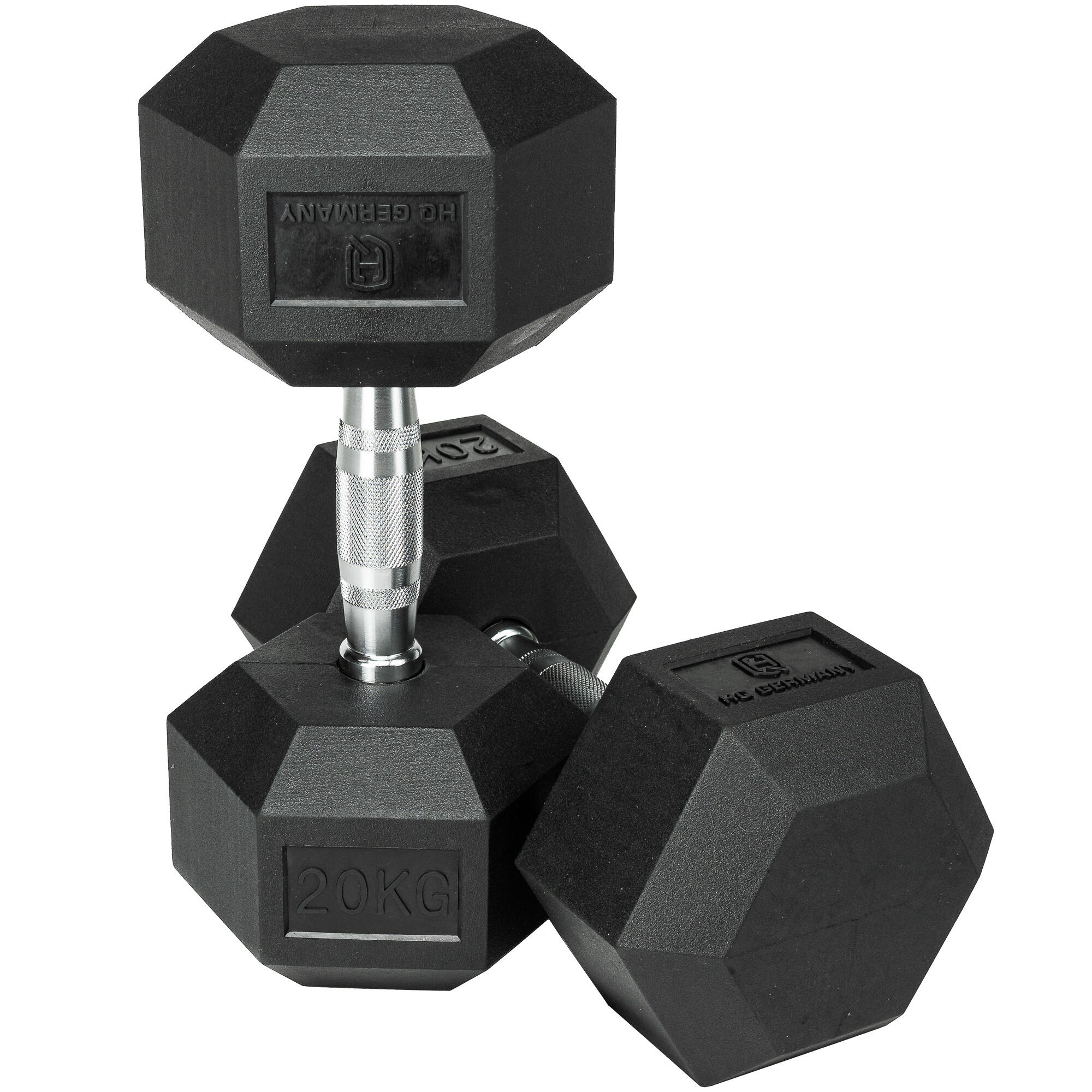 HQ GERMANY HQ Germany® Hexagon Hanteln | 2.5 - 37.5kg | ±1,5% Gewichtstoleranz