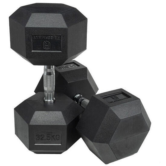 HQ Germany® Hexagon Hanteln | 2.5 - 37.5kg | ±1,5% Gewichtstoleranz