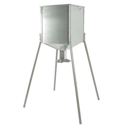 Futterautomat metallfass HUNTERA highstand 204 KG HS450