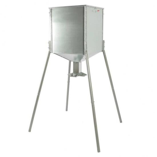 Futterautomat metallfass HUNTERA highstand 204 KG HS450