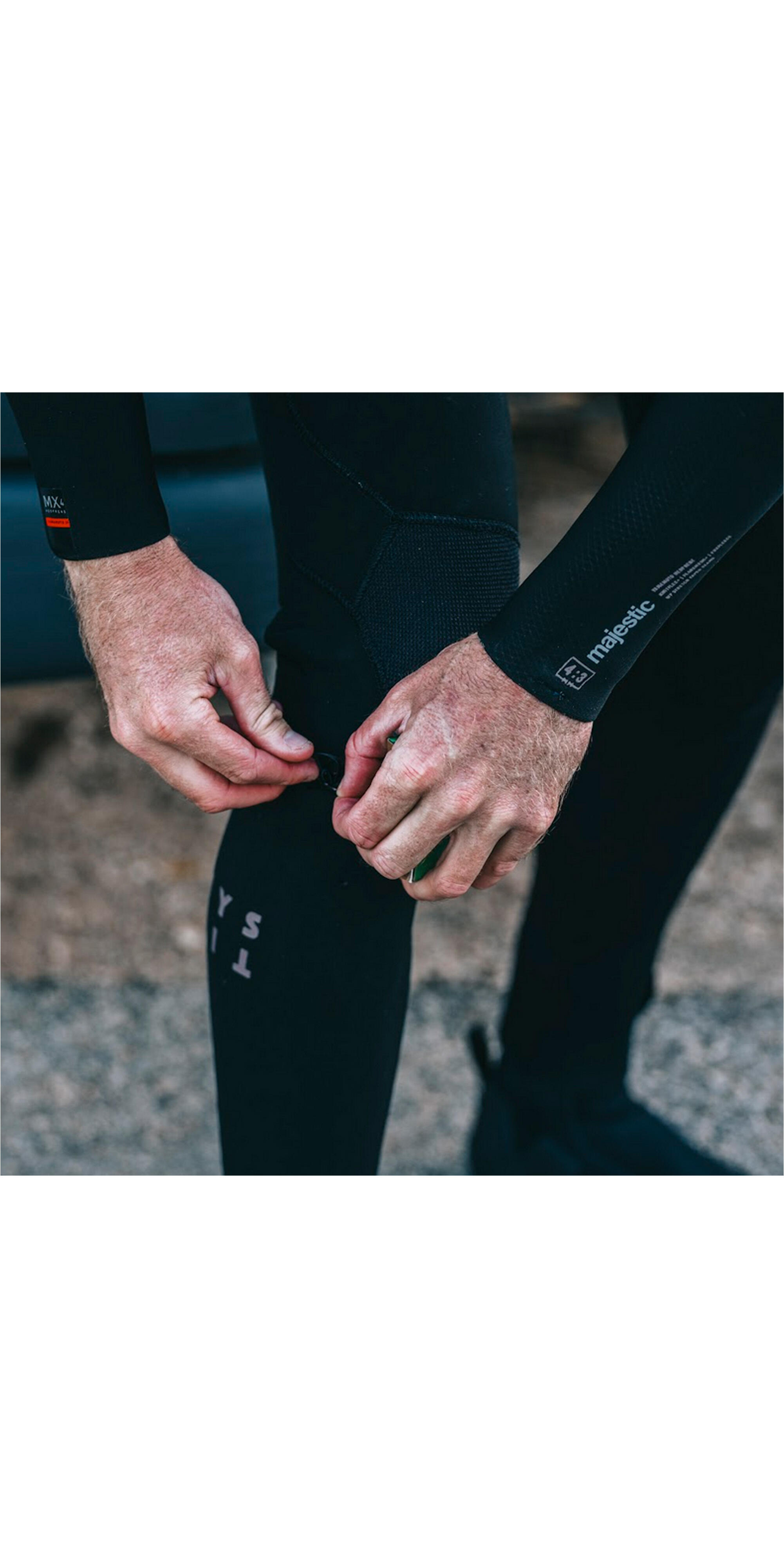 MYSTIC Majestic Wetsuit 5/4mm Frontzip Zwart 7/7