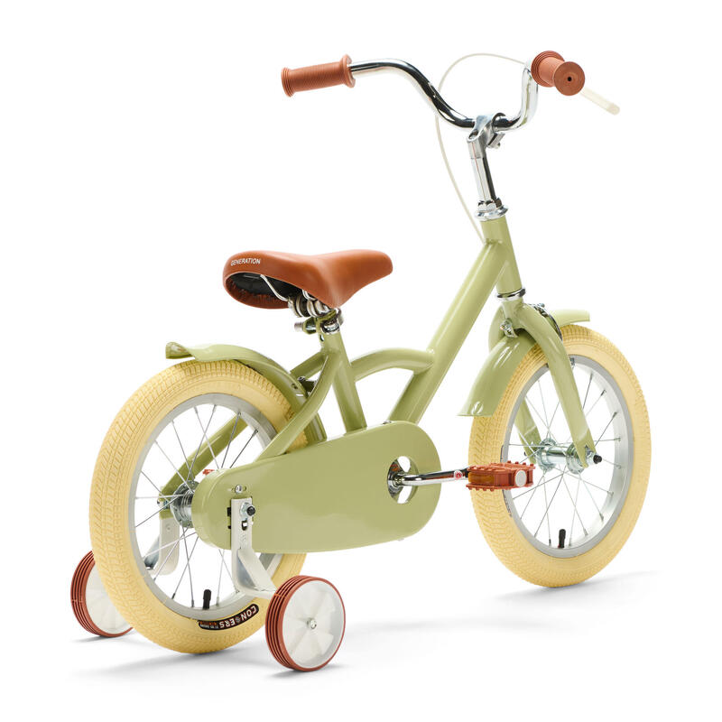 Generation Classico 14 pouces vert olive - Vélo enfant