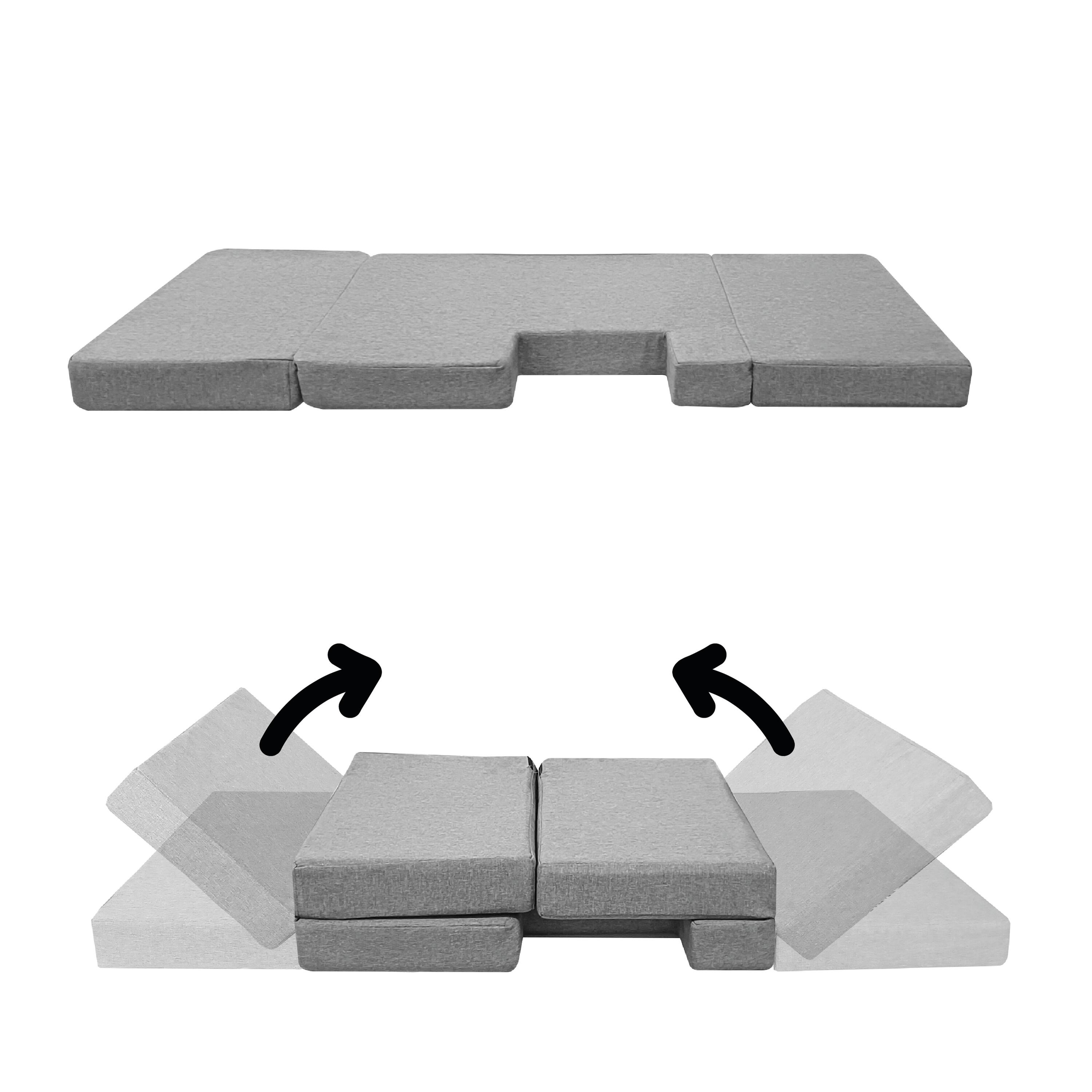 Colchão dobrável para campismo cama de campismo frontal para Land Rover Defender 2/5