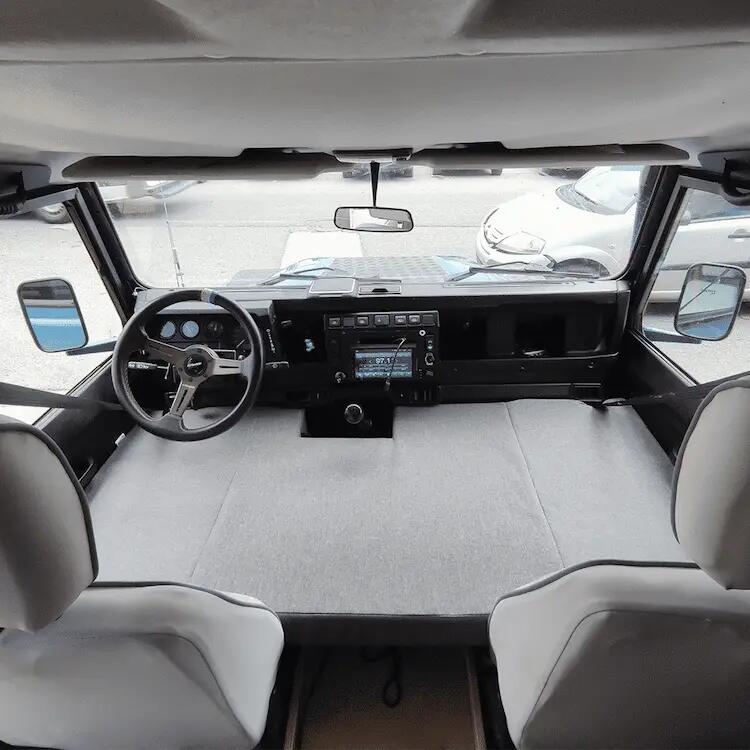 Colchão dobrável para campismo cama de campismo frontal para Land Rover Defender 4/5