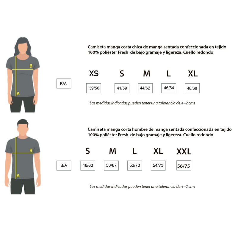 Camiseta de running MANGA CORTA #CAMUFLAJE - HOMBRE (tallas S-M-L-XL-2XL)