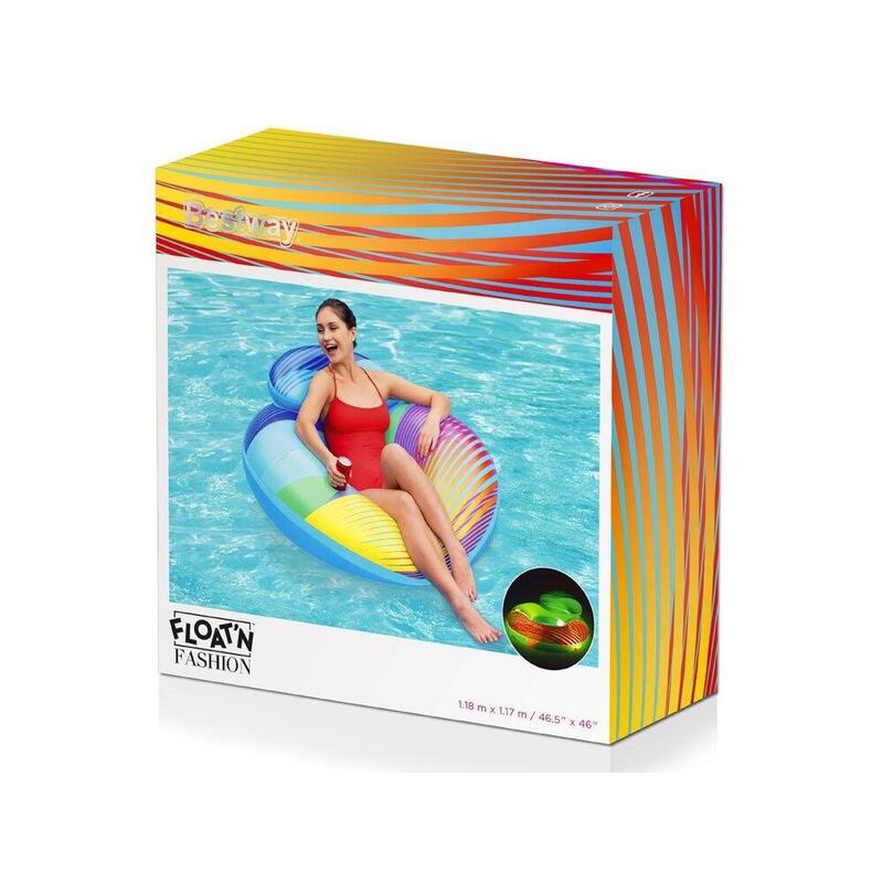 Bestway Swim Bright Schwimmring mit LED-Leuchten