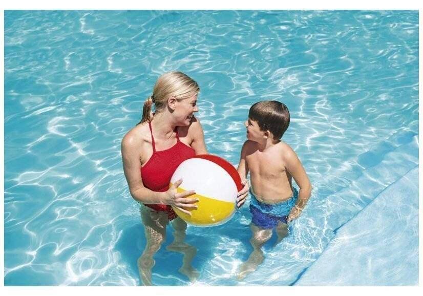Bestway Pelota Hinchable Decorada D15 cm +2 Años Jardin, Piscina y Playa 31021 7/7