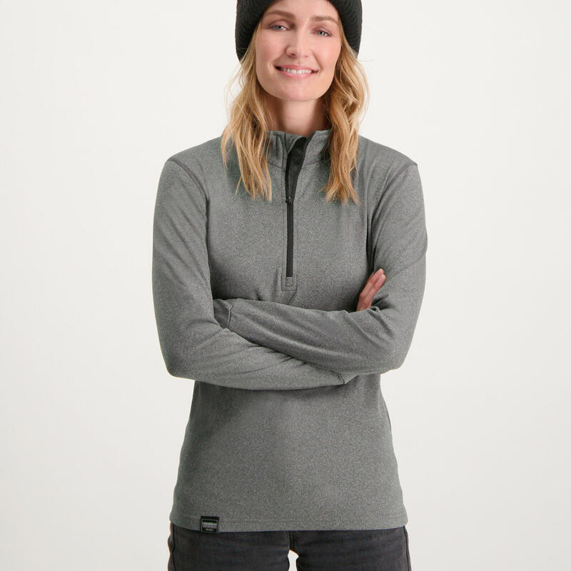 Poederbaas Arctic Pull de Ski Femme - Gris