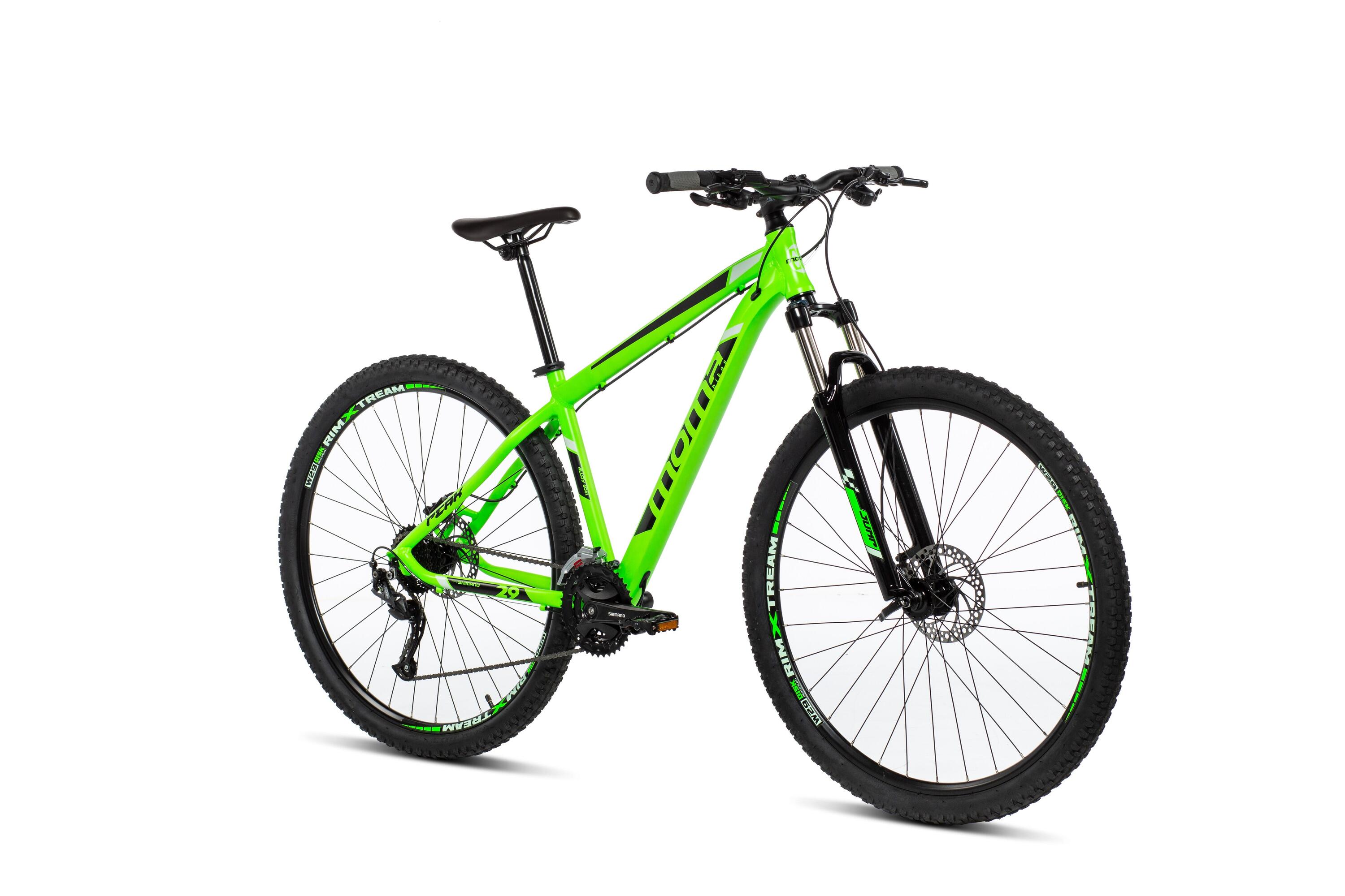 Bicicletta, MTB, PEAK 29" Unisex Momabikes, verde neon 2/7