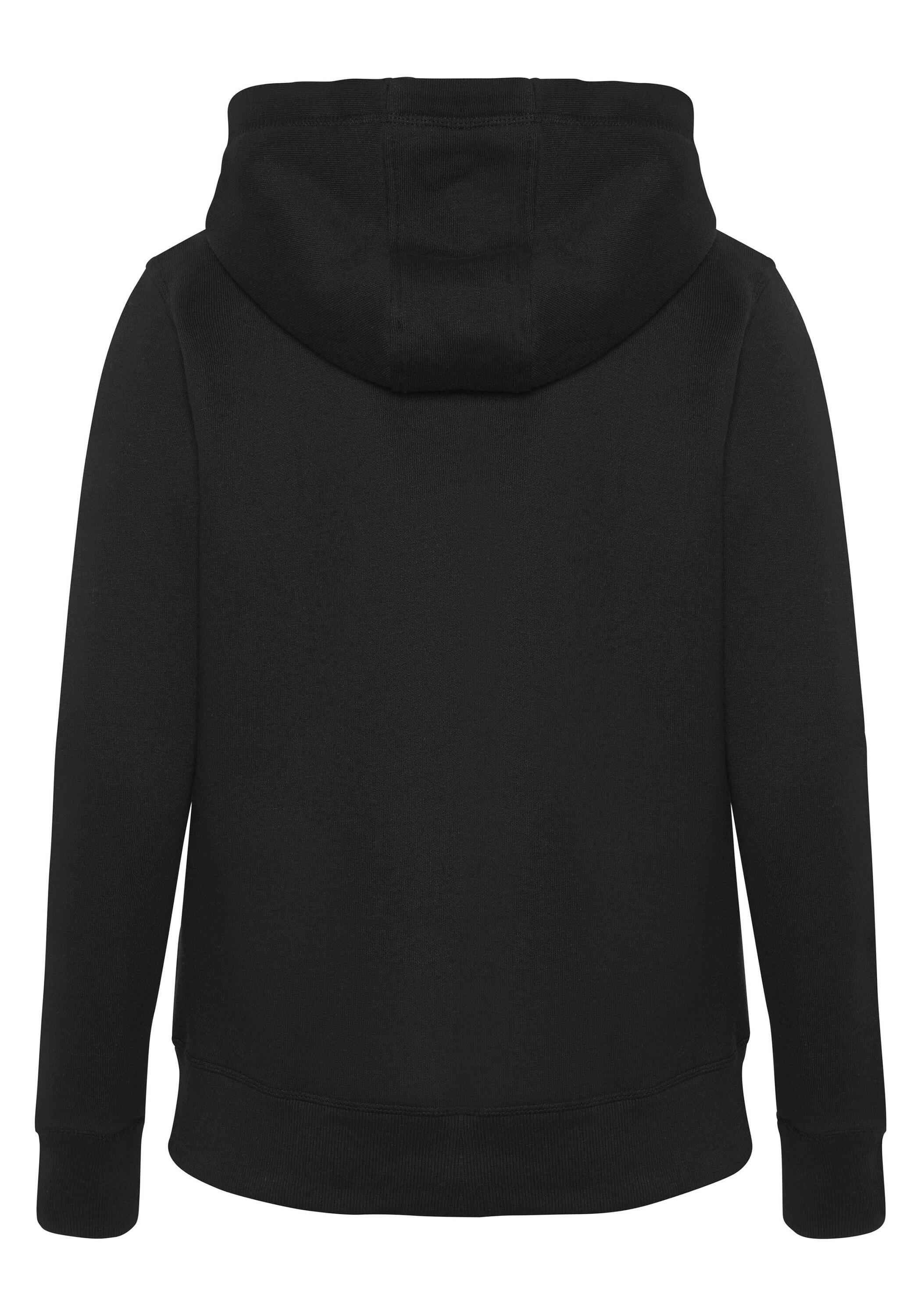 Sweatjacke mit Kapuze und Logo-Band 2/7