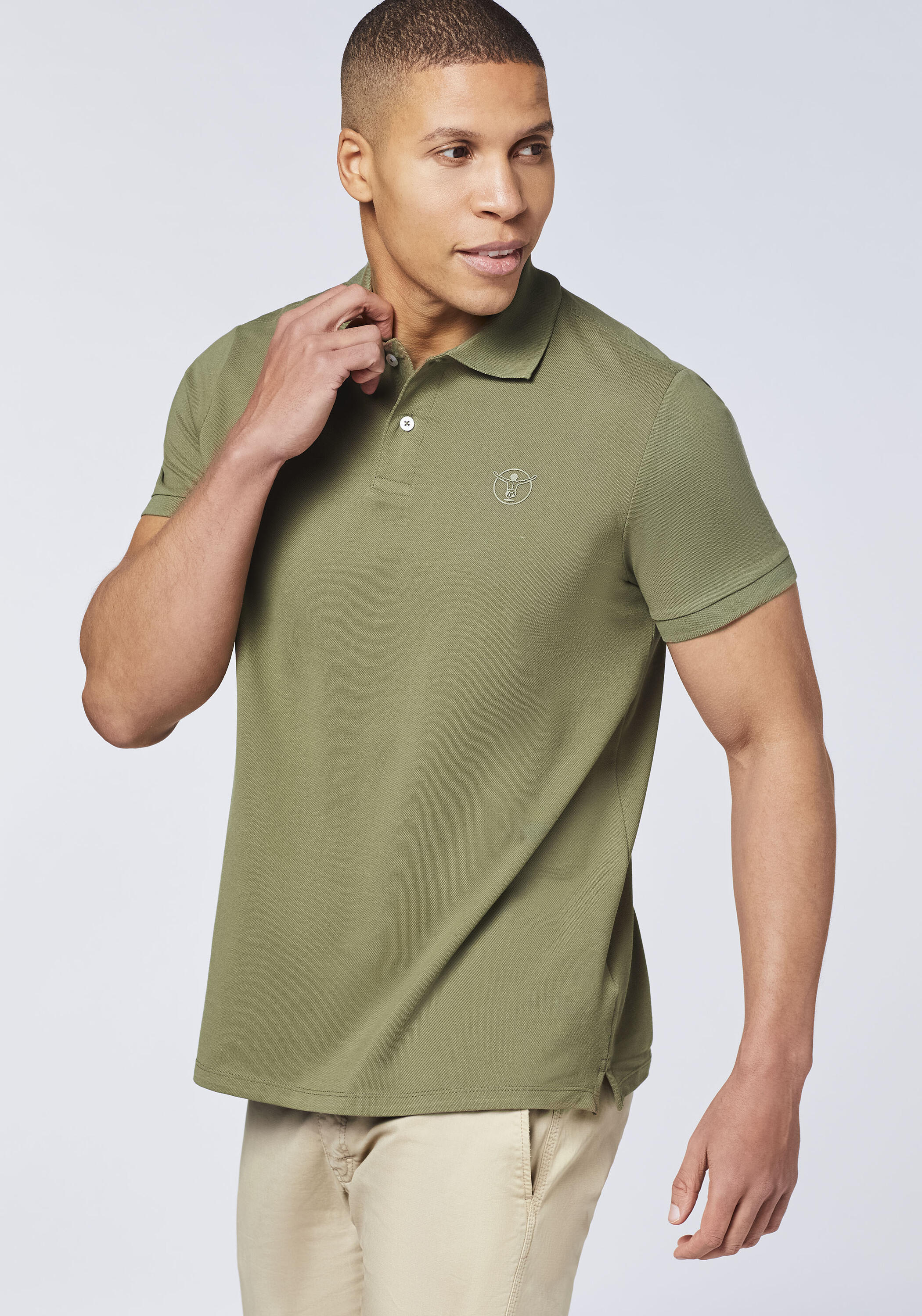 Poloshirt mit Jumper-Logo 6/7