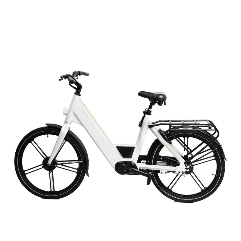 Vélo électrique Caesar - blanc - Batterie FastCap® révolutionnaire de 540Wh