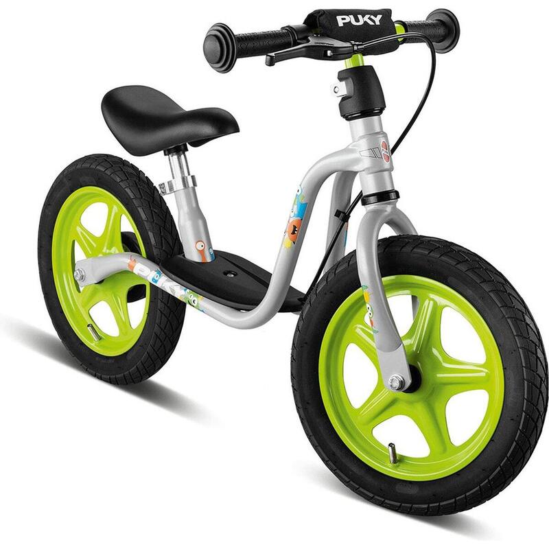 Puky Balance bike pour enfants à partir de 2,5 ans en argent/vert