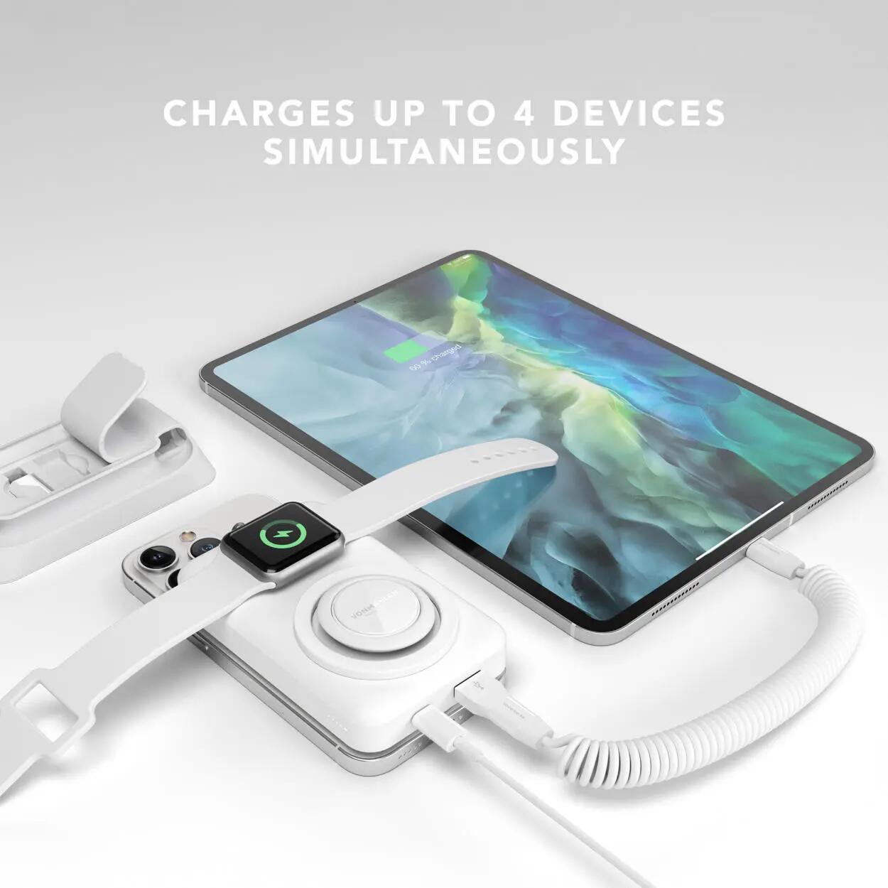Cabo + Powerbank Vonmaehlen Allroundo Pro MagSafe 10.000 mAh preto 2/7