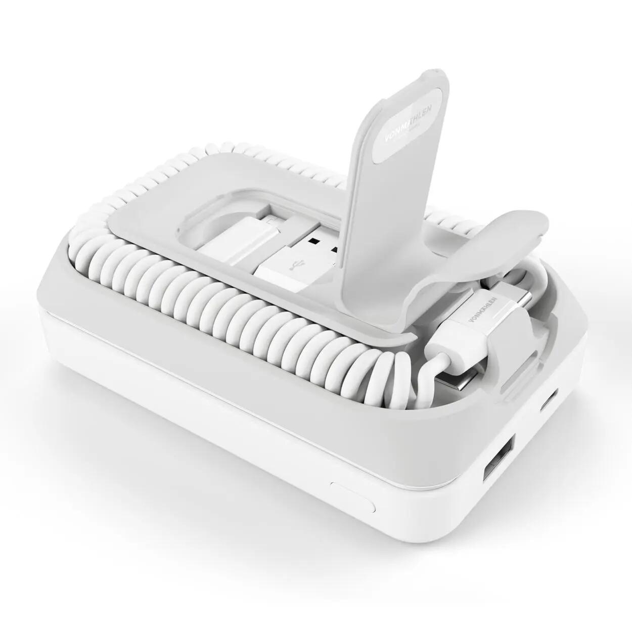 Cabo + Powerbank Vonmaehlen Allroundo Pro MagSafe 10.000 mAh preto 4/7