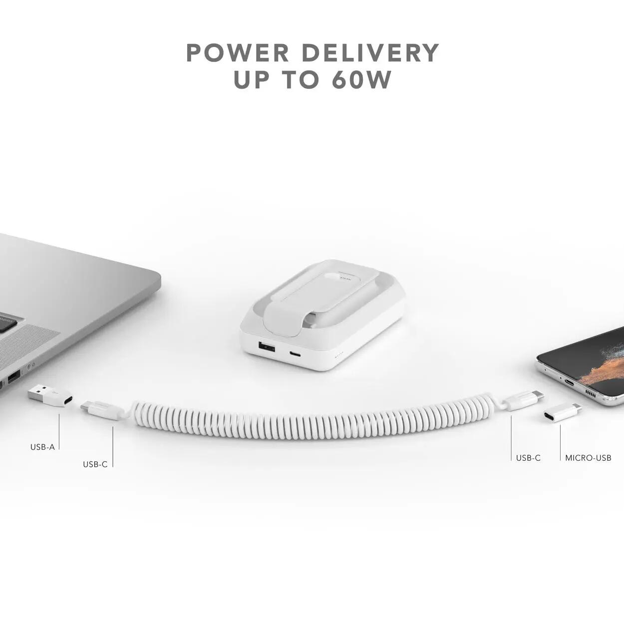 Cabo + Powerbank Vonmaehlen Allroundo Pro MagSafe 10.000 mAh preto 6/7