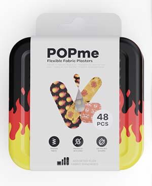 POPME Pensos rápidos POPme Flexible Fabric 48x (street vibes)