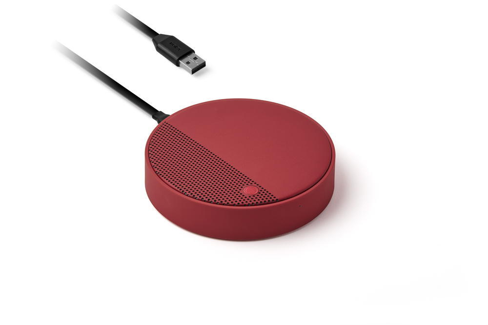 Carregador Qi + Coluna Som Lexon Oslo Energy+ vermelho 6/7