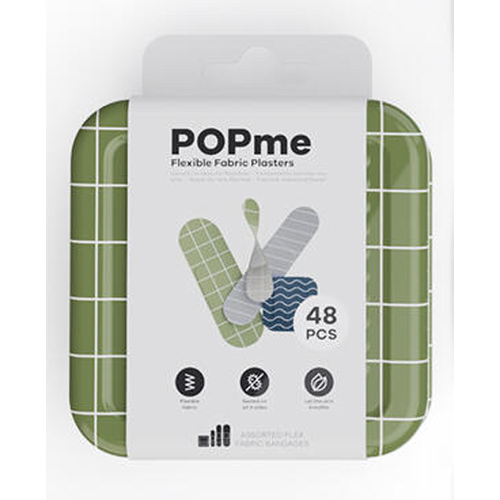 Pensos rápidos POPme Flexible Fabric 48x (minimal) Exclusivo Online      5,99€  POPME Pensos rápidos POPme Flexible Fabric 48x (minimal)Vendido e expedido por: Servisoft    